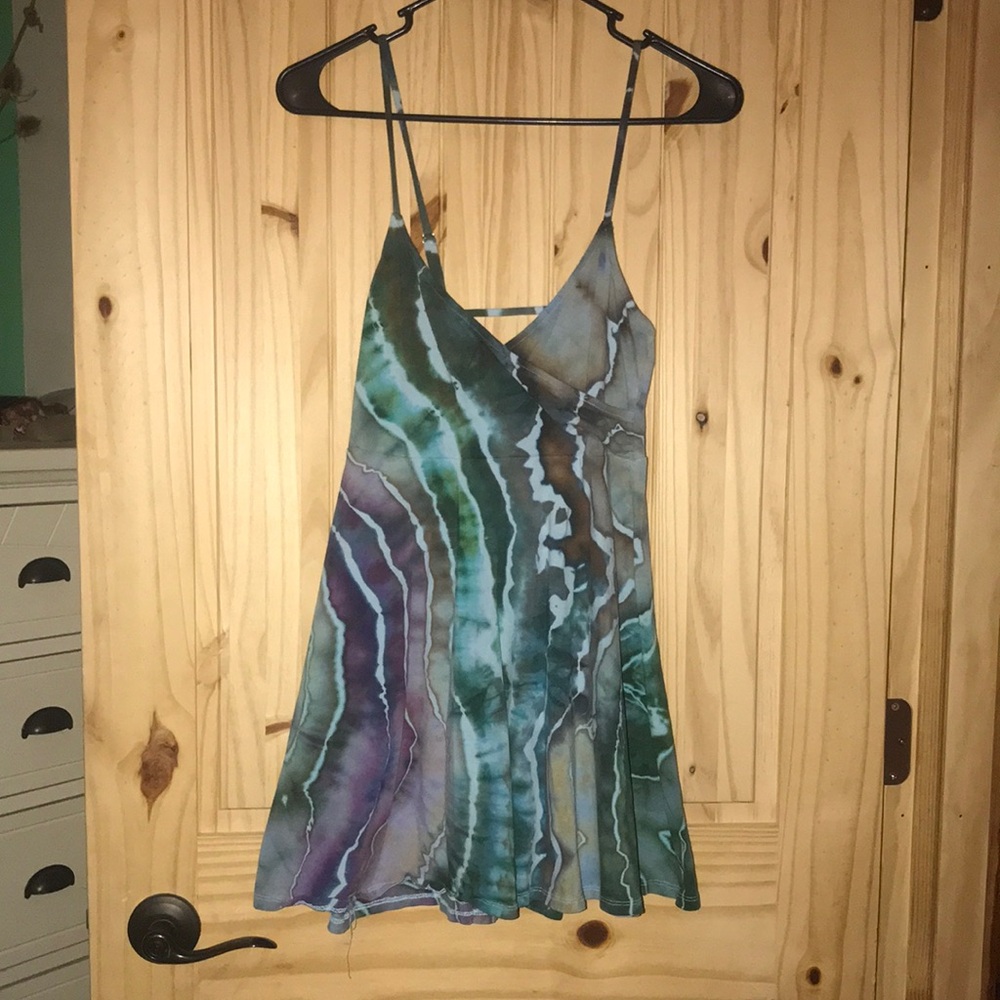 Katya Moon Dyes summer solstice Tie dye dress